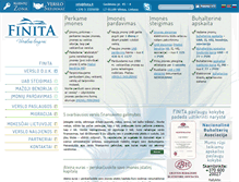 Tablet Screenshot of finita.lt