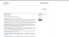 Desktop Screenshot of klientuzona.finita.lt